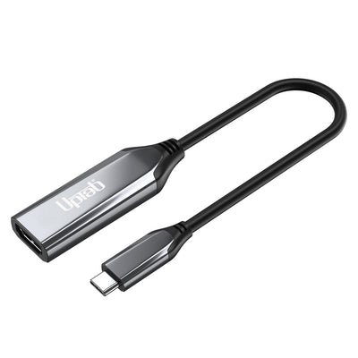 UPTab USB-C to HDMI 2.1 HDR Active Adapter Rev 3 – Compact design with USB-C to HDMI compatibility, supports 8K@60Hz and 4K@120Hz for high-definition displays.